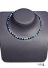 Boho Necklace, Tila Bead Choker, Color of Life
